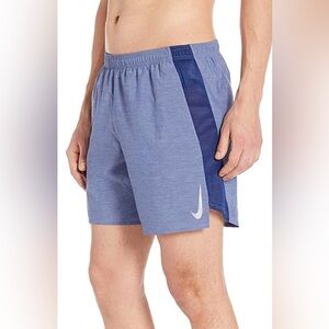 Nike Challenger 7” Shorts Athletic Performance Shorts Blue Void